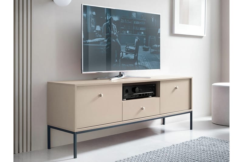 Klinkerville Tv-skåp 154 cm - Svart - Möbler - Tv möbel & mediamöbel - TV skåp