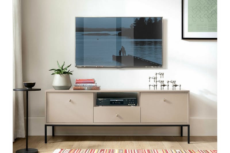 Klinkerville Tv-skåp 154 cm - Svart - Möbler - Tv möbel & mediamöbel - TV skåp