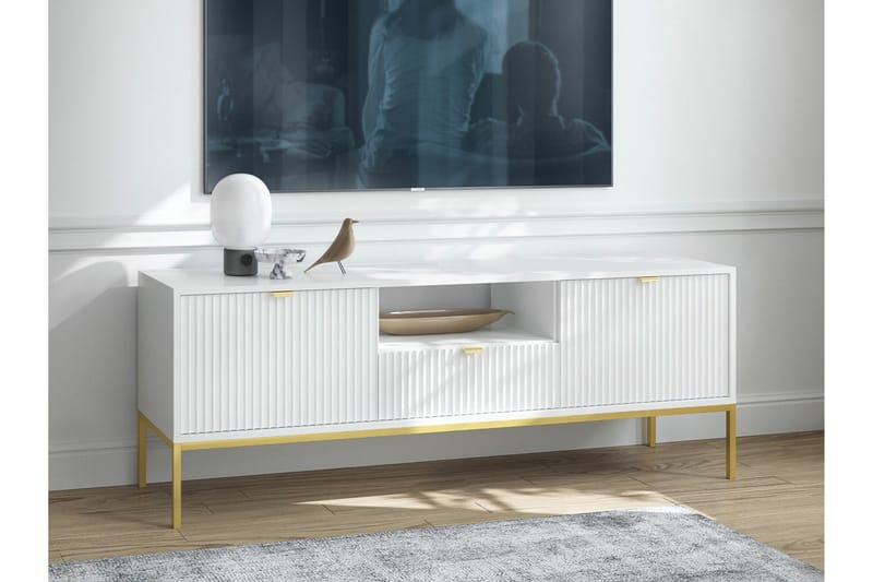 Klinkerville Tv-skåp 154 cm - Vit - Möbler - Tv möbel & mediamöbel - TV skåp