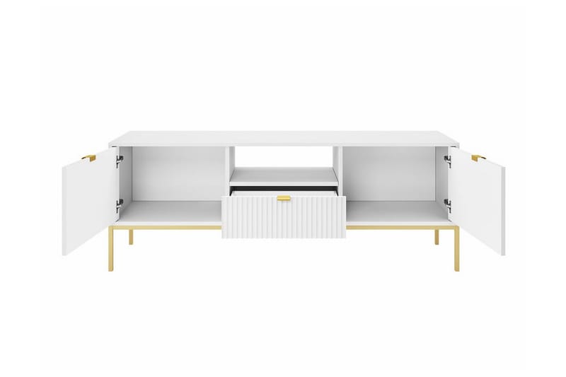 Klinkerville Tv-skåp 154 cm - Vit - Möbler - Tv möbel & mediamöbel - TV skåp