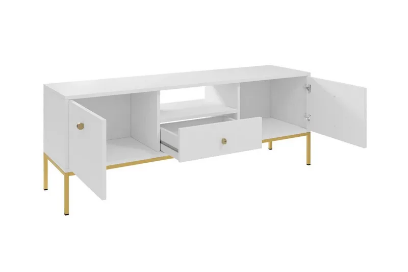 Klinkerville Tv-skåp 154 cm - Vit - Möbler - Tv möbel & mediamöbel - TV skåp