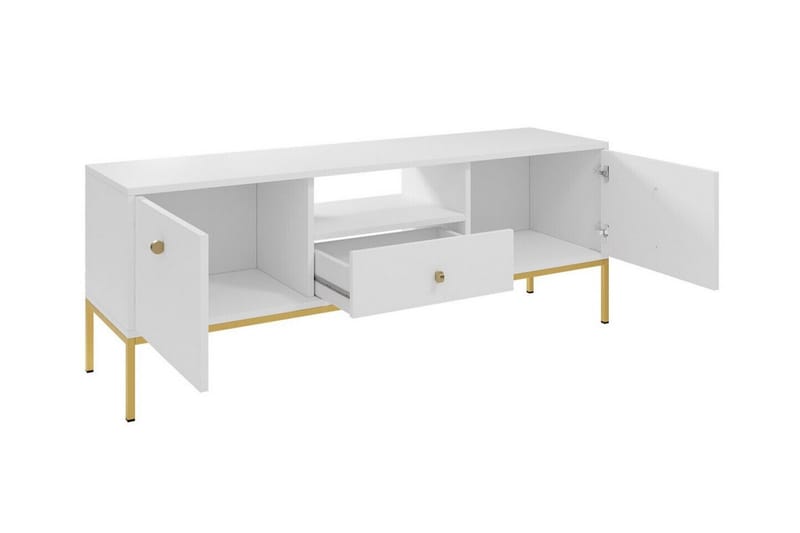 Klinkerville Tv-skåp 154 cm - Vit - Möbler - Tv möbel & mediamöbel - TV skåp