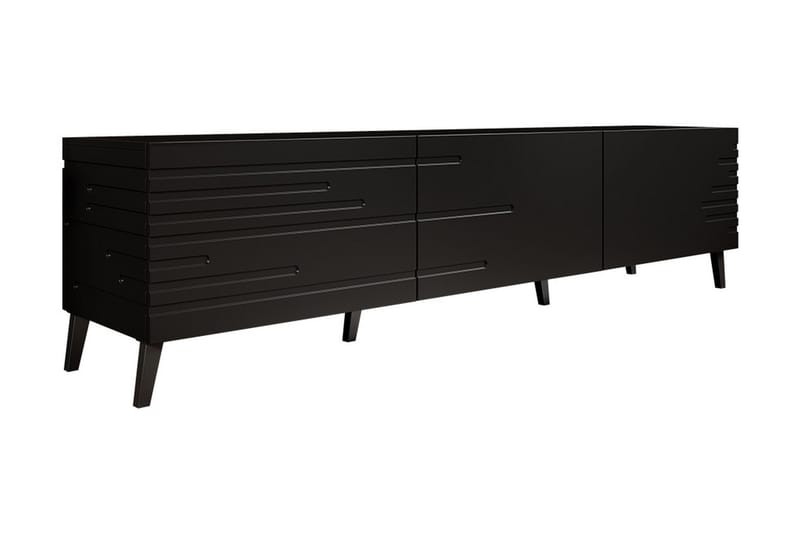Novaj Tv-skåp 155 cm - Svart - Möbler - Tv möbel & mediamöbel - TV skåp