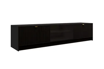 Novaj TV-skåp 180 cm - Svart - Möbler - Tv möbel & mediamöbel - TV bänk & mediabänk