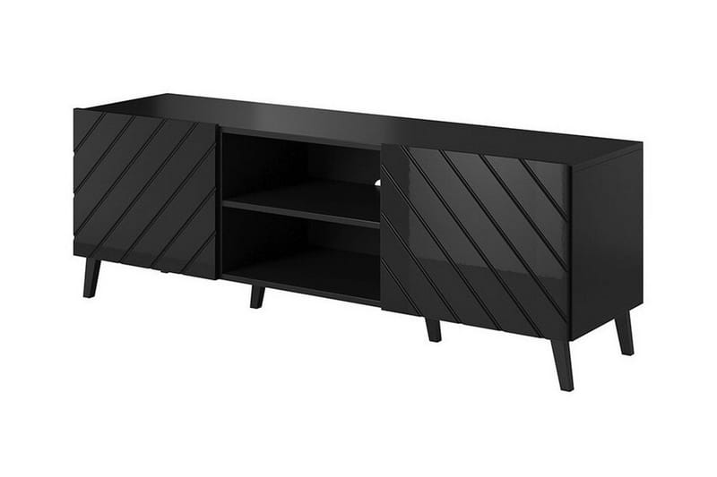 Strontian Tv-skåp 150 cm Scandinavian Choice Black - Möbler - Tv möbel & mediamöbel - TV skåp
