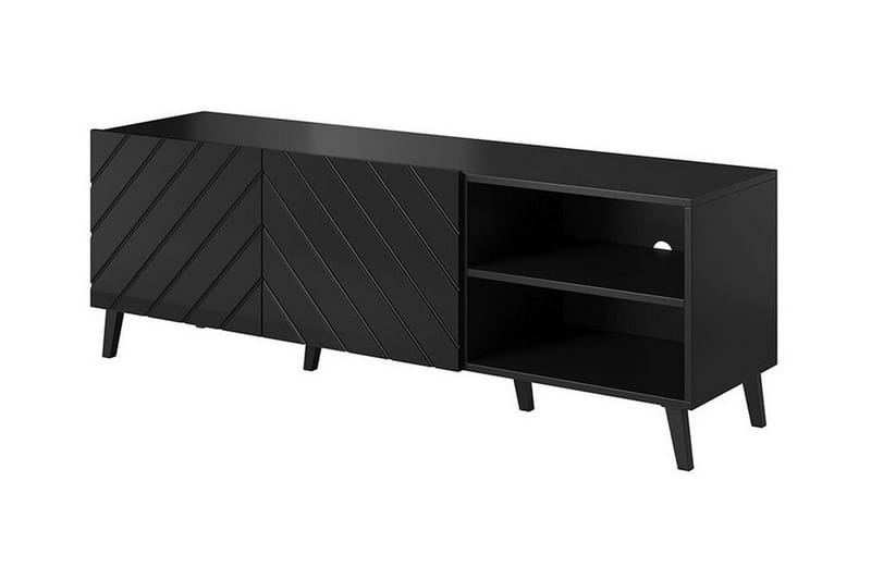 Strontian Tv-skåp 150 cm Scandinavian Choice Black - Möbler - Tv möbel & mediamöbel - TV skåp