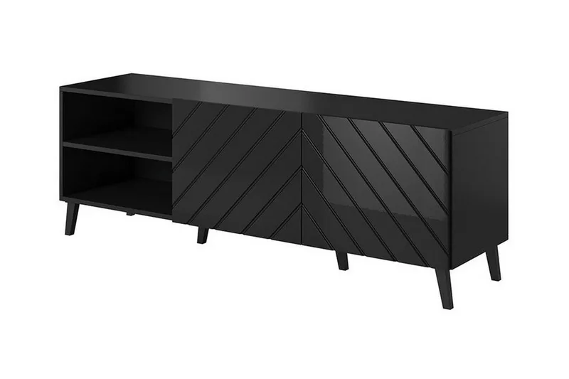 Strontian Tv-skåp 150 cm Scandinavian Choice Black - Möbler - Tv möbel & mediamöbel - TV skåp