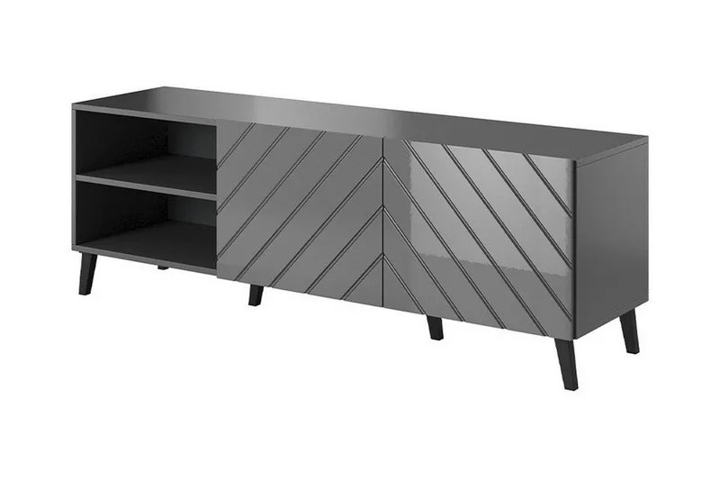 Strontian Tv-skåp 150 cm Scandinavian Choice Graphite - Möbler - Tv möbel & mediamöbel - TV skåp