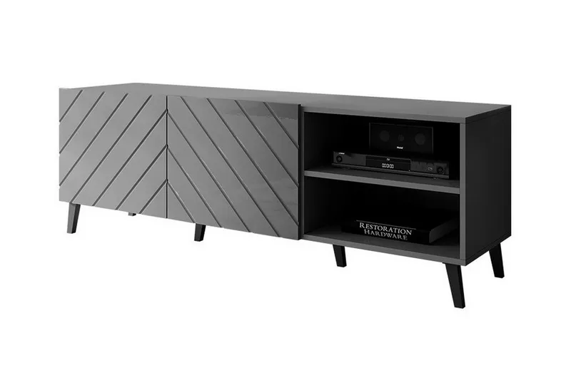 Strontian Tv-skåp 150 cm Scandinavian Choice Graphite, undefined