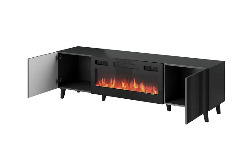 Strontian Tv-skåp 181 cm Scandinavian Choice Anthracite - Möbler - Tv möbel & mediamöbel - TV skåp