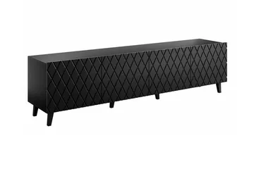 Strontian Tv-skåp 200 cm Scandinavian Choice Black - Möbler - Tv möbel & mediamöbel - TV bänk & mediabänk