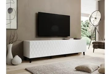 Strontian Tv-skåp 200 cm Scandinavian Choice White - Möbler - Tv möbel & mediamöbel - TV bänk & mediabänk