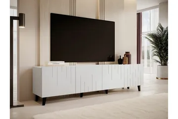 Strontian Tv-skåp 200 cm Scandinavian Choice White - Möbler - Tv möbel & mediamöbel - TV bänk & mediabänk