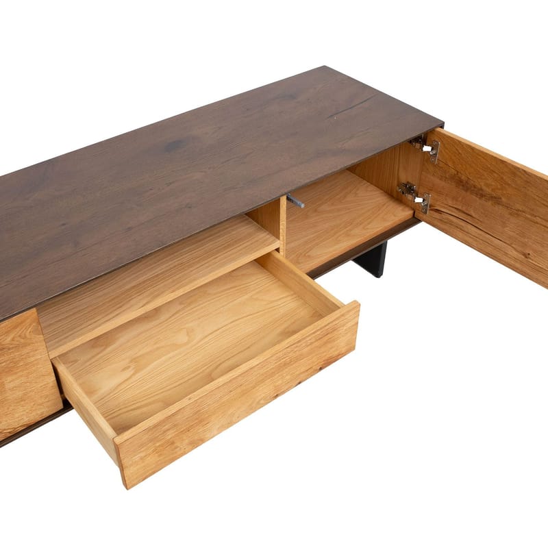 TV-skåp Teron 160x45x45 cm - ek - Möbler - Tv möbel & mediamöbel - TV bänk & mediabänk
