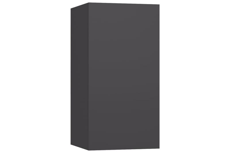 TV-skåp 7 delar grå 30,5x30x60 cm spånskiva - Grå - Möbler - Tv möbel & mediamöbel - TV skåp
