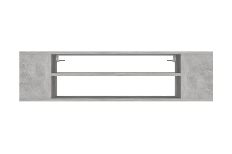 TV-väggskåp betonggrå 100x30x26,5 cm spånskiva - Grå - Möbler - Tv möbel & mediam�öbel - TV skåp