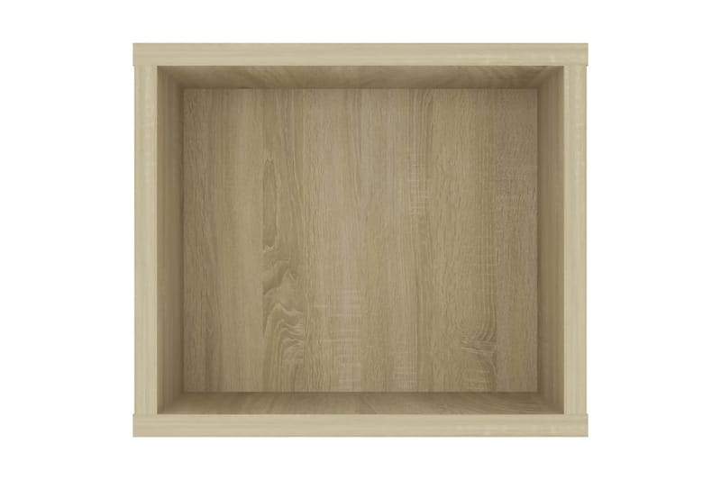 TV-väggskåp sonoma-ek 100x30x26,5 cm spånskiva - Brun - Möbler - Tv möbel & mediamöbel - TV skåp