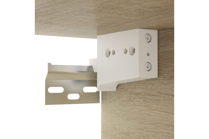 TV-väggskåp sonoma-ek 100x30x26,5 cm spånskiva - Brun - Möbler - Tv möbel & mediamöbel - TV skåp