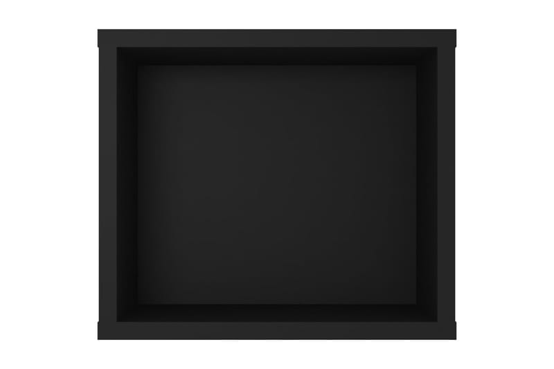 TV-väggskåp svart 100x30x26,5 cm spånskiva - Svart - Möbler - Tv möbel & mediamöbel - TV skåp