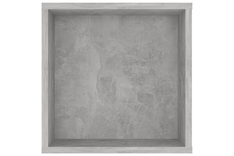 Väggmonterat tv-skåp betonggrå 102x35x35 cm spånskiva - Grå - Möbler - Tv möbel & mediamöbel - TV skåp