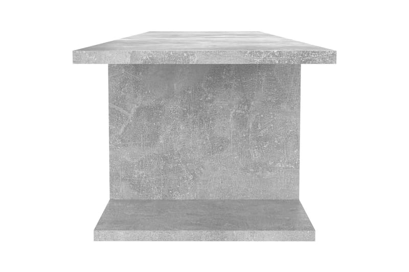 Väggmonterat tv-skåp betonggrå 103x30x26,5 cm - Grå - Möbler - Tv möbel & mediamöbel - TV skåp