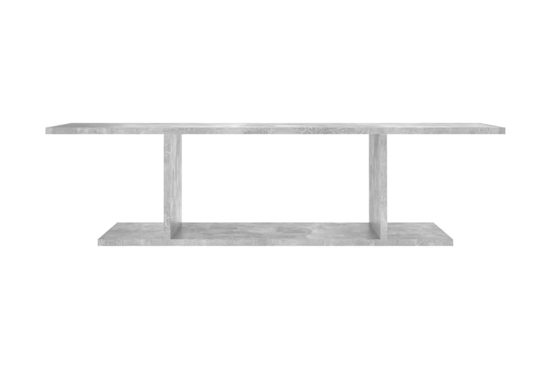 Väggmonterat tv-skåp betonggrå 103x30x26,5 cm - Grå - Möbler - Tv möbel & mediamöbel - TV skåp
