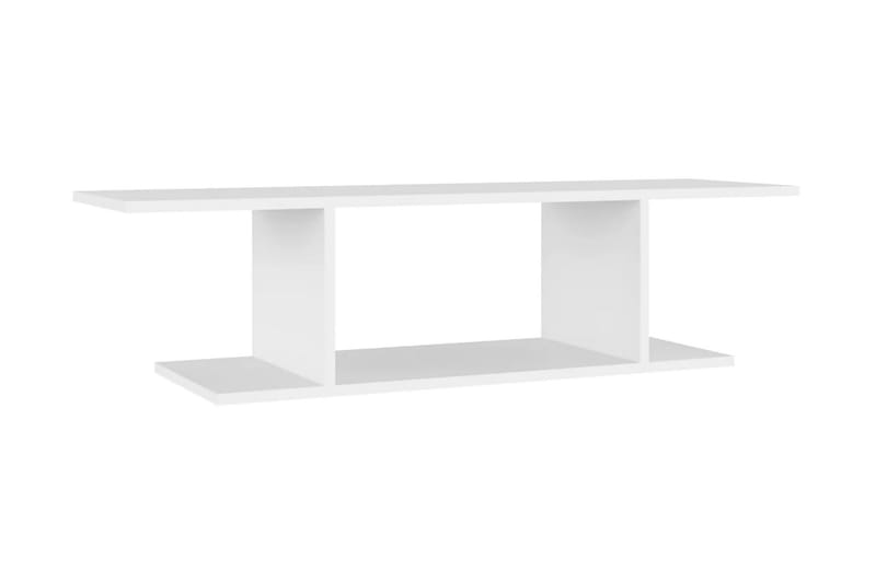 Väggmonterat tv-skåp vit 103x30x26,5 cm - Vit - Möbler - Tv möbel & mediamöbel - TV skåp