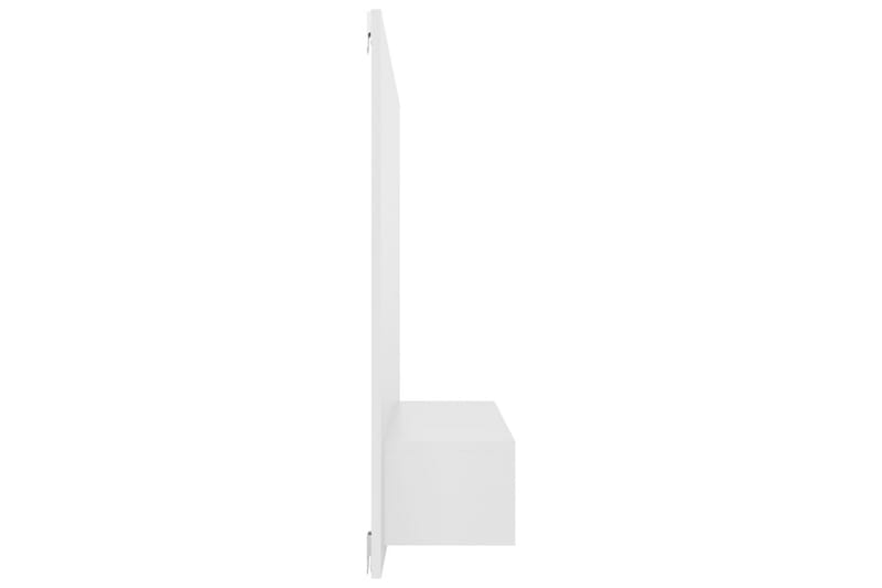 Väggmonterat tv-skåp vit 120x23,5x90 cm spånskiva - Vit - Möbler - Tv möbel & mediamöbel - TV skåp