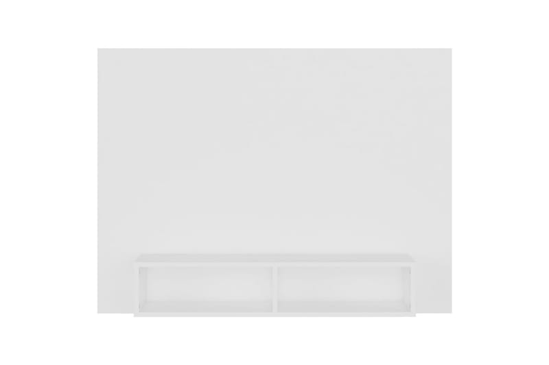 Väggmonterat tv-skåp vit 120x23,5x90 cm spånskiva - Vit - Möbler - Tv möbel & mediamöbel - TV skåp