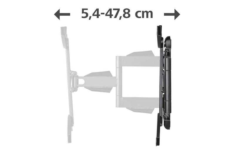 TV Väggfäste Hama VESA Full Motion Svart 37-75 - Möbler - Tv möbel & mediamöbel - Mediastativ & väggfäste