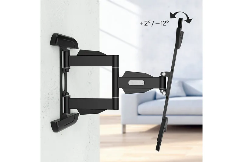 TV Väggfäste Hama VESA Full Motion Svart - Svart - Möbler - Tv möbel & mediamöbel - Mediastativ & väggfäste