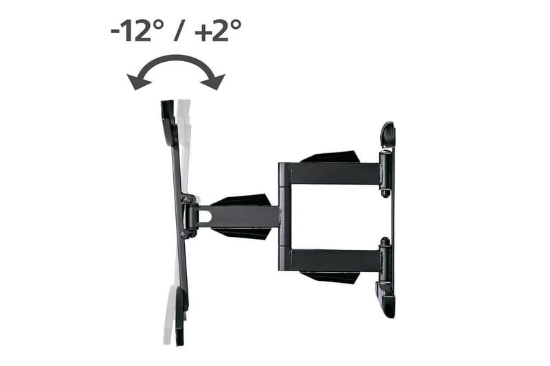 TV Väggfäste Hama VESA Full Motion Svart - Svart - Möbler - Tv möbel & mediamöbel - Mediastativ & väggfäste