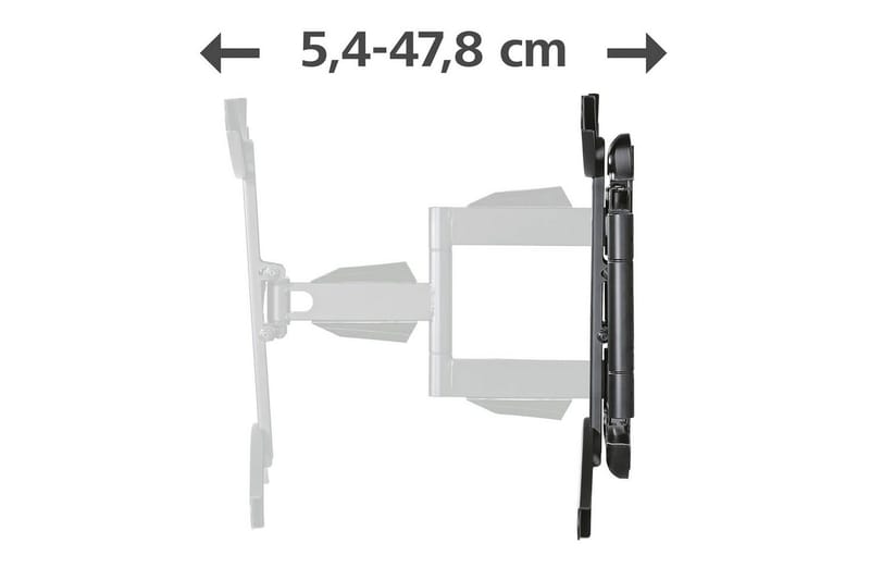 TV Väggfäste Hama VESA Full Motion Svart - Svart - Möbler - Tv möbel & mediamöbel - Mediastativ & väggfäste