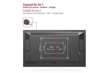 TV Väggfäste Hama VESA Full Motion Upp till 65 Max 25kg Svart - Svart - Möbler - Tv möbel & mediamöbel - Mediastativ & väggfäste