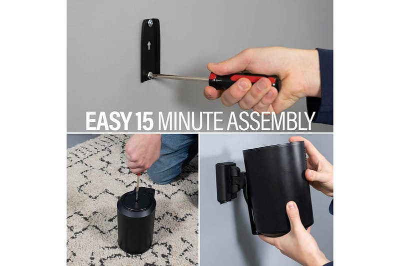 Väggfäste Sanus för Sonos Era 100 - Svart - Möbler - Tv möbel & mediamöbel - Mediastativ & väggfäste