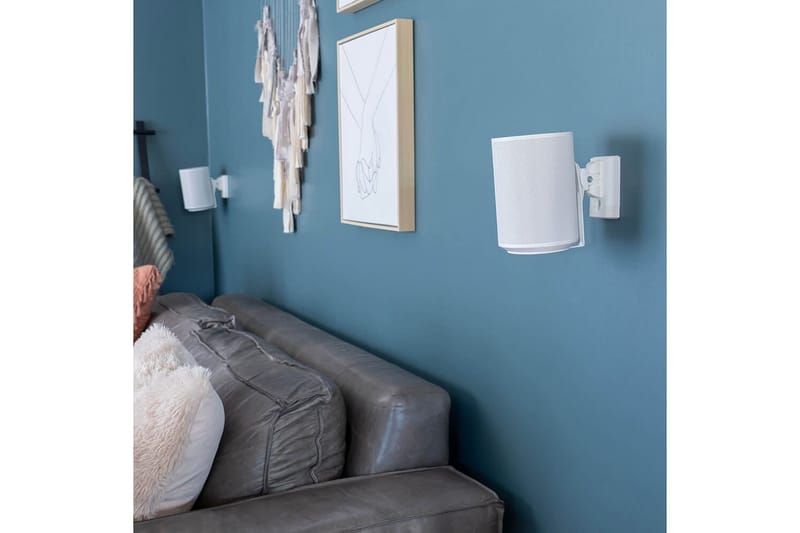 Väggfäste Sanus för Sonos Era 100 Vit - Vit - Möbler - Tv möbel & mediamöbel - Mediastativ & väggfäste