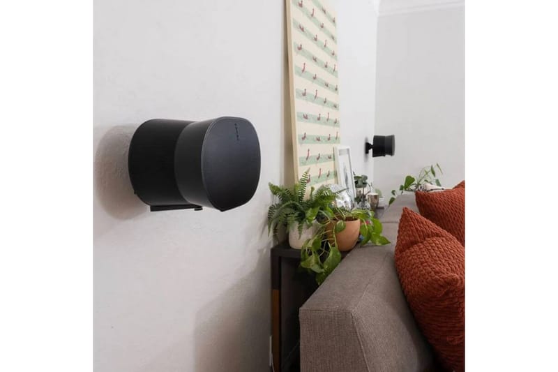 Väggfäste Sanus för Sonos Era 300 2 Delar Svart - Svart - Möbler - Tv möbel & mediamöbel - Mediastativ & väggfäste