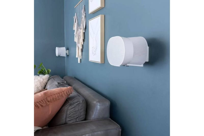 Väggfäste Sanus för Sonos Era 300 2 Delar - Vit - Möbler - Tv möbel & mediamöbel - Mediastativ & väggfäste