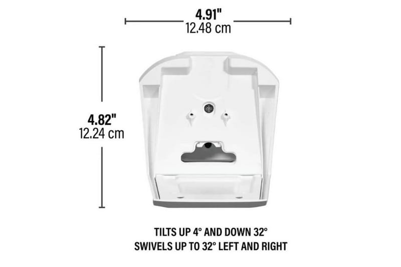 Väggfäste Sanus för Sonos Era 300 2 Delar - Vit - Möbler - Tv möbel & mediamöbel - Mediastativ & väggfäste