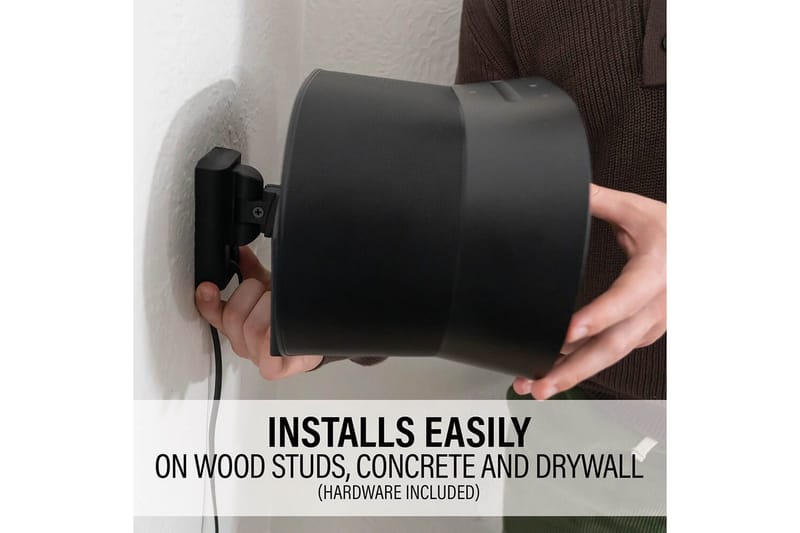Väggfäste Sanus för Sonos Era 300 - Svart - Möbler - Tv möbel & mediamöbel - Mediastativ & väggfäste