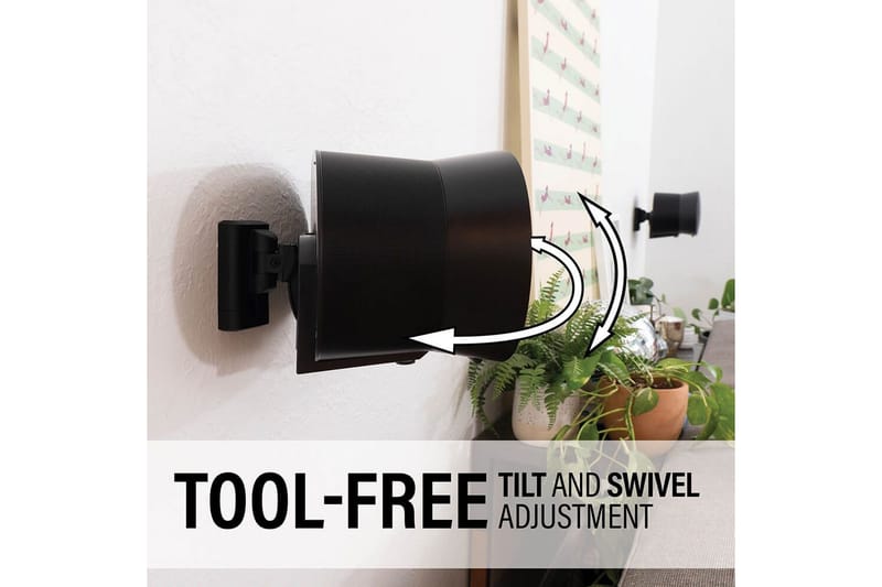 Väggfäste Sanus för Sonos Era 300 - Svart - Möbler - Tv möbel & mediamöbel - Mediastativ & väggfäste