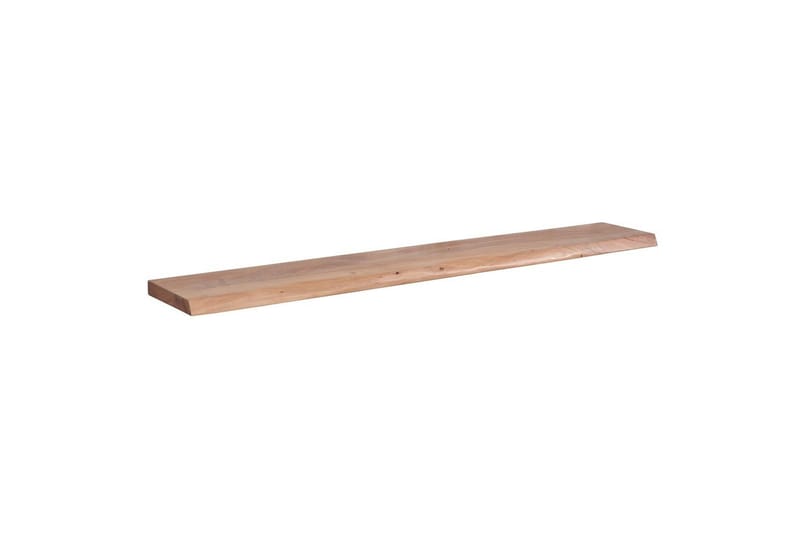 Vägghylla Wohnling träkant, massivt trä, flytande hylla, lantlig stil 160 cm - 160 cm - Möbler - Tv möbel & mediamöbel - TV hylla