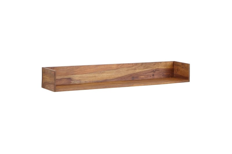 Vägghylla Wohnling Vägghylla i massivt trä, väggmonterad, 120 cm, lantlig stil, undefined