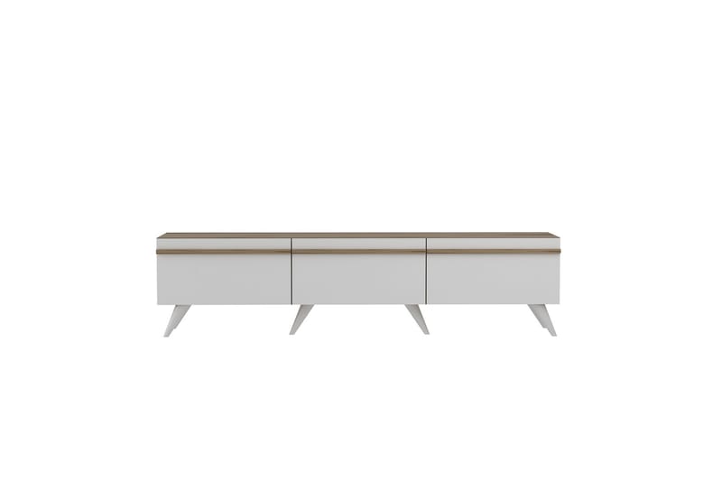 Valentina Tv-bänk 180x35 cm Vit - Hanah Home - Möbler - Tv möbel & mediamöbel - TV bänk & mediabänk