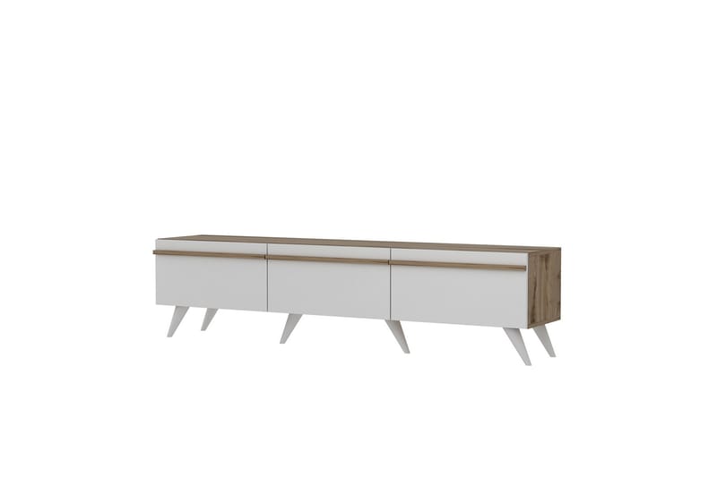 Valentina Tv-bänk 180x35 cm Vit - Hanah Home - Möbler - Tv möbel & mediamöbel - TV bänk & mediabänk