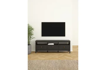 Vallvidera Tv-bänk 151,4 cm - Svart - Möbler - Tv möbel & mediamöbel - TV bänk & mediabänk