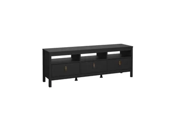 Vallvidera Tv-bänk 151,4 cm - Svart - Möbler - Tv möbel & mediamöbel - TV bänk & mediabänk