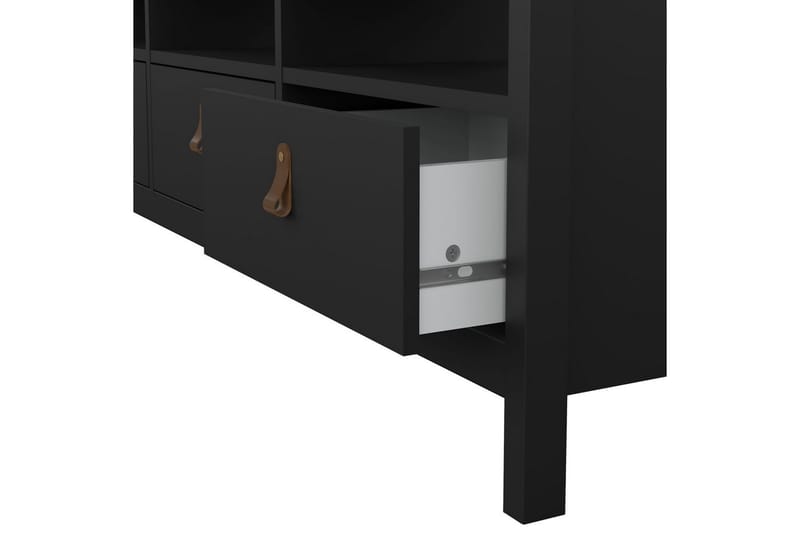 Vallvidera Tv-bänk 151,4 cm - Svart - Möbler - Tv möbel & mediamöbel - TV bänk & mediabänk