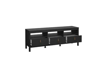 Vallvidera Tv-bänk 151,4 cm - Svart - Möbler - Tv möbel & mediamöbel - TV bänk & mediabänk