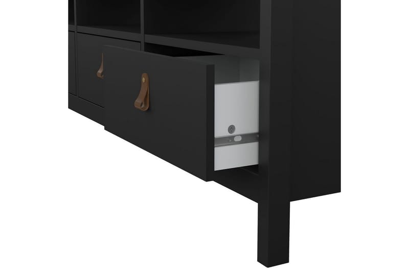 Vallvidera Tv-bänk 151,4 cm - Svart - Möbler - Tv möbel & mediamöbel - TV bänk & mediabänk